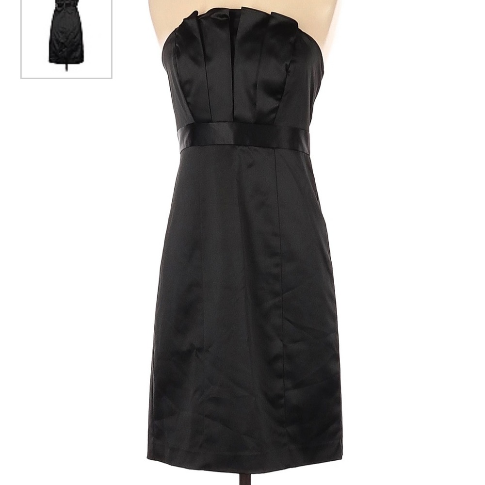 The Limited vintage black strapless cocktail dress